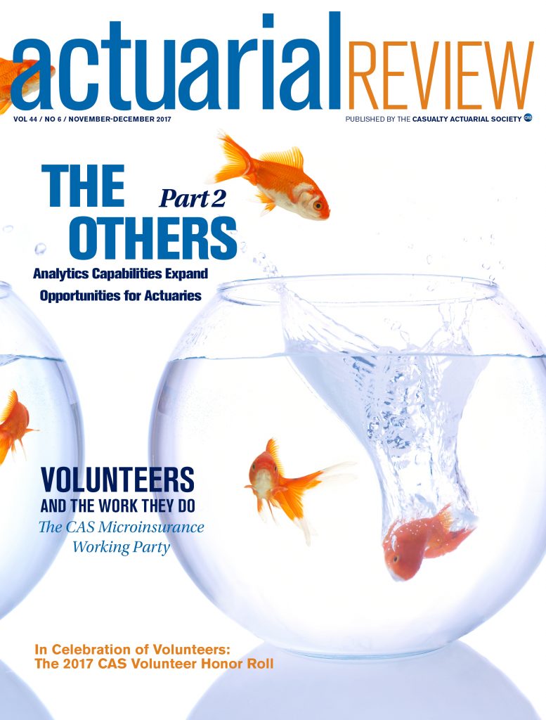 Actuaries applying advanced analytics provide a window into the profession's future.